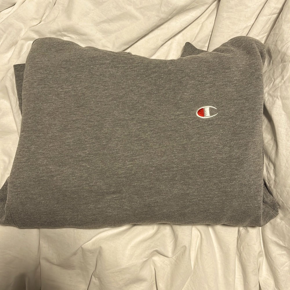 CHAMPION - Grey Hoodie